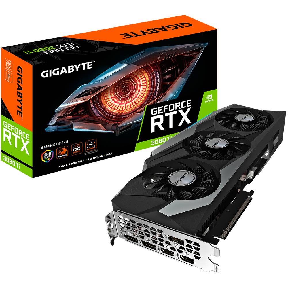 GIGABYTE GeForce RTX 3080 Ti GAMING OC 12GB GDDR6X 384Bit Nvidia Ekran Kartı (LHR siz)