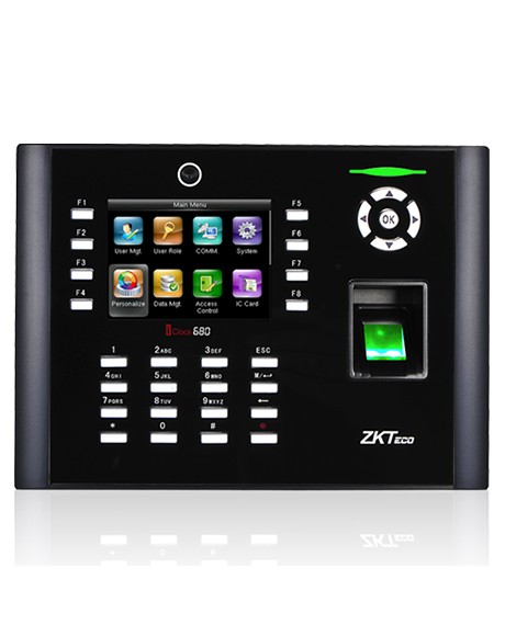 ZKTECO CLOCK 680 EKSTRA HIZLI BiYOMETRiK PARMAK iZi PDKS CiHAZI