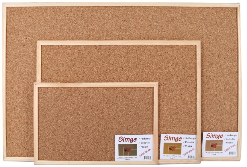 Akyazı Simge 60x90 Mantar Pano