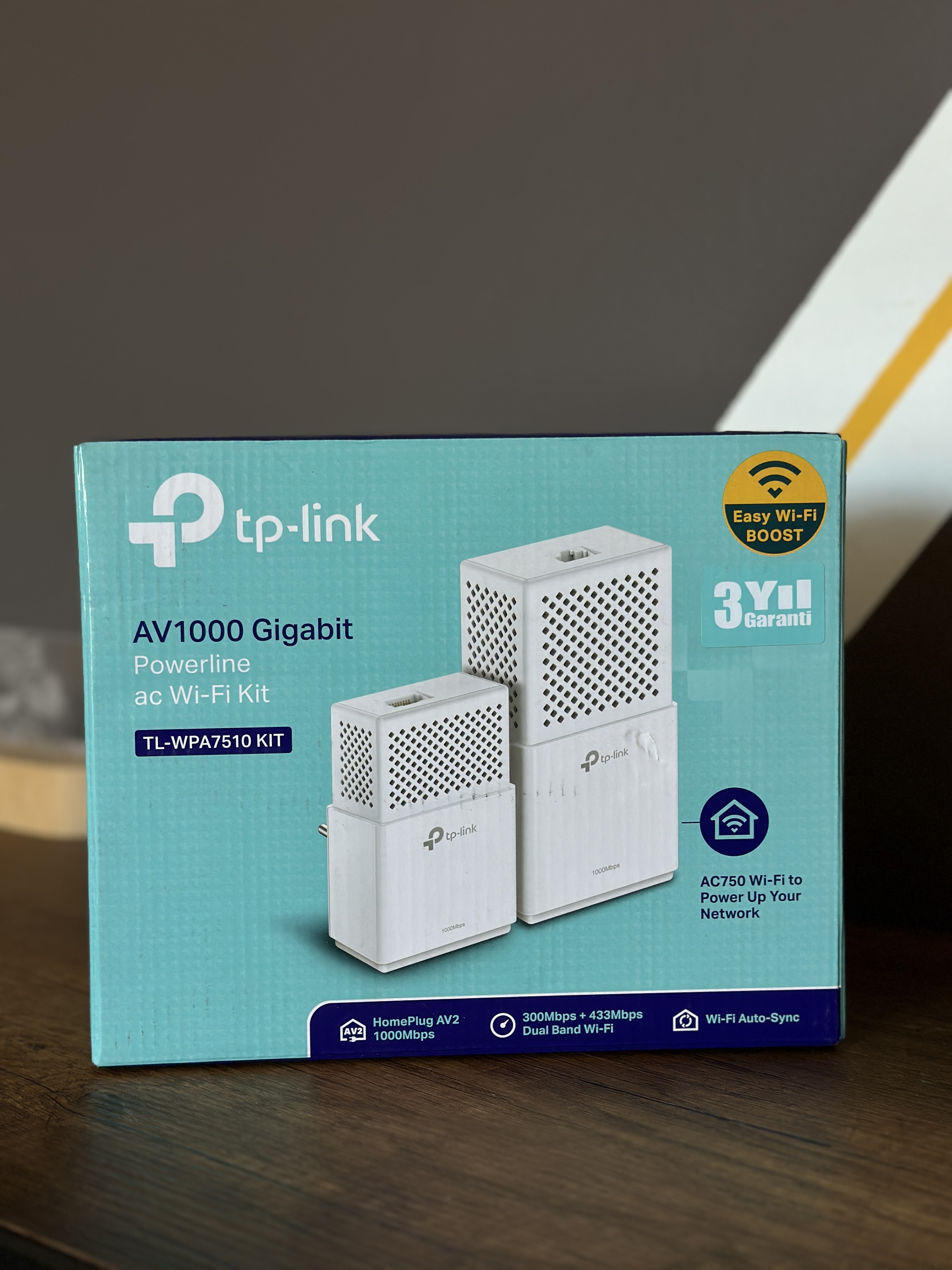 TP-LINK  AV1000 GIGABIT TL-WPA7510 KIT Wi-Fi Kit
