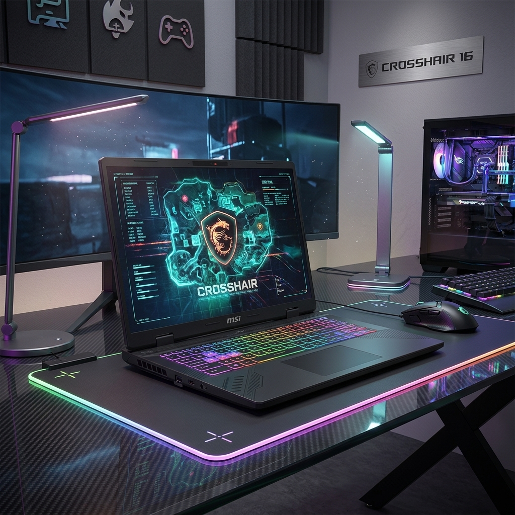 MSI Crosshair 16 HX AI D2XWGKG-047XTR Ultra 9 275HX 32 GB 1 TB SSD RTX5070 16" WQXGA Gaming Laptop