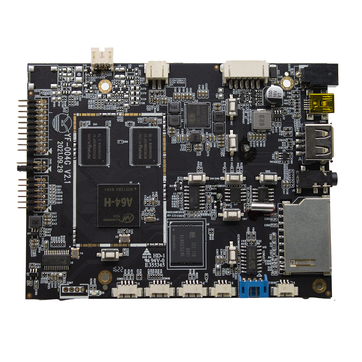Ninova 004G-12V 1G/8G LVDS Android Anakart