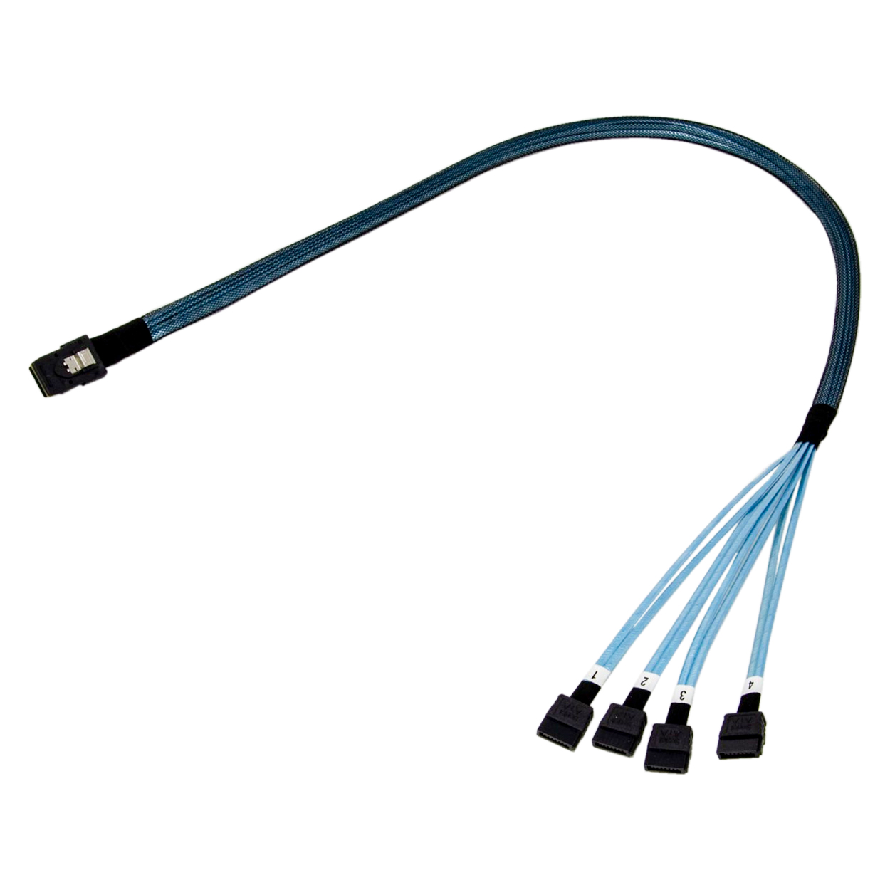 SFF8087 TO 4 SATA CABLE REVERT