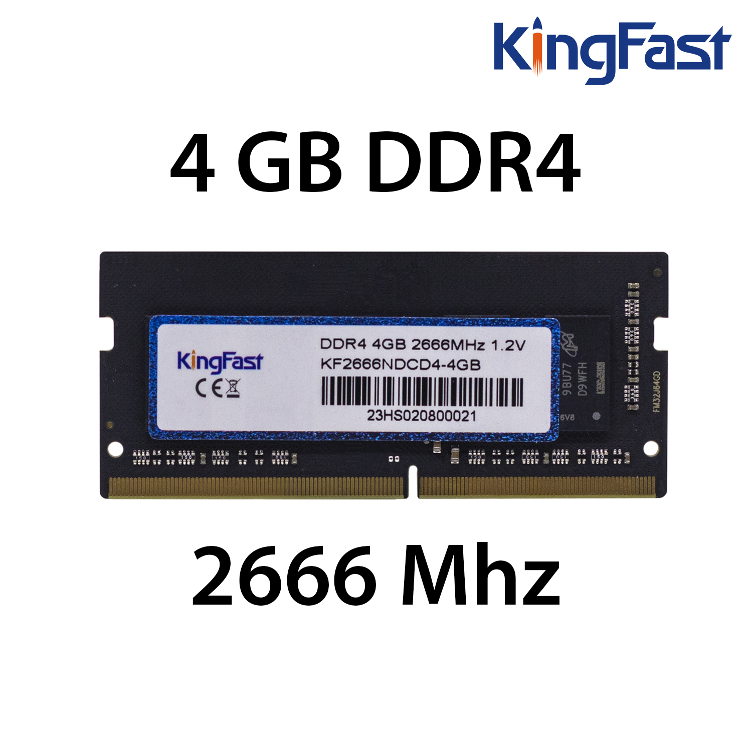4GB Kingfast DDR4 NB 2666 MHz SODIMM  Notebook Rami