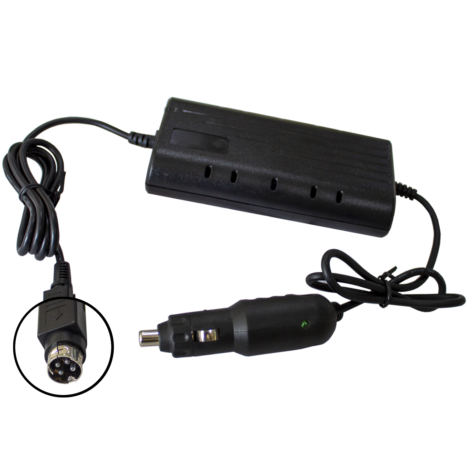 Araç Adaptörü  12V 5 Amper INPUT: 12V=6A OUTPUT: 12V=5A