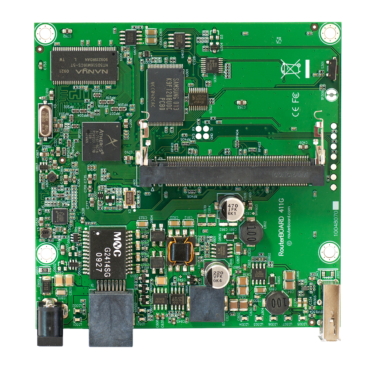 Mikrotik Routerboard 411GL  (RouterOS L4)