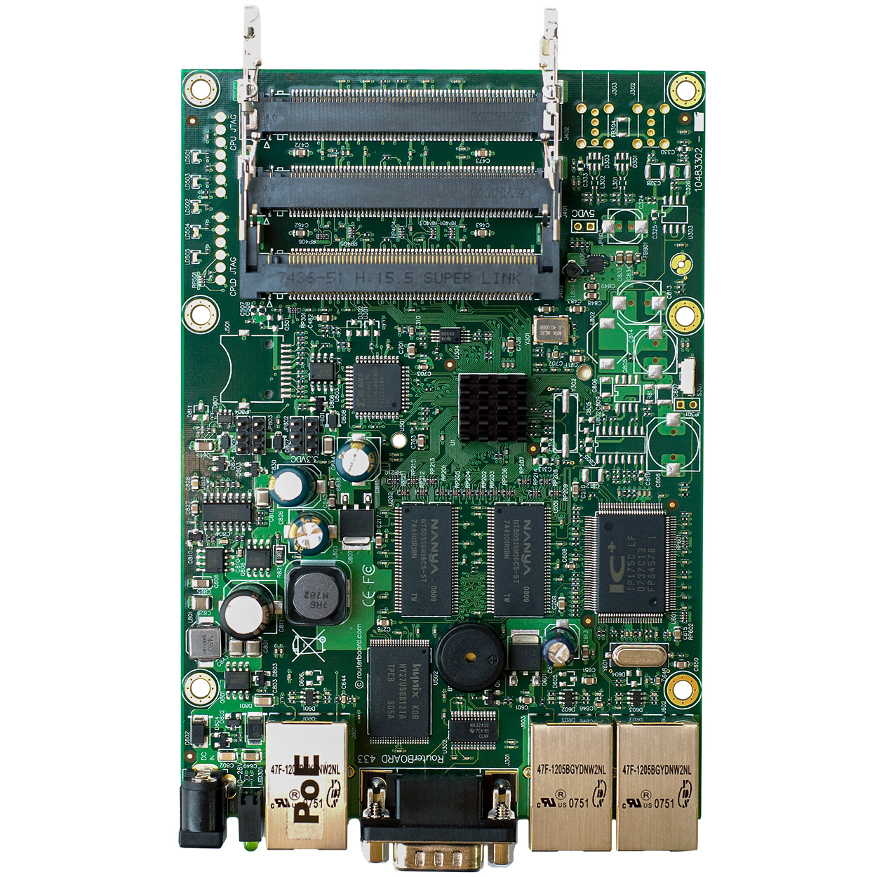 Mikrotik Routerboard RB433  (RouterOSL4) D1