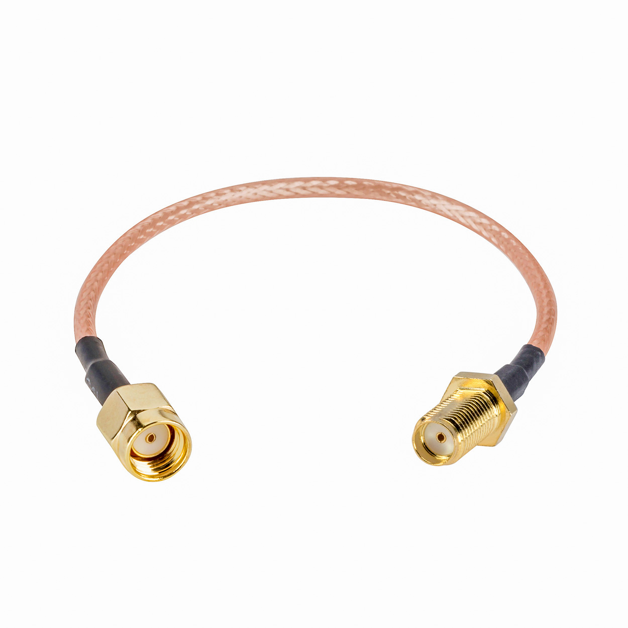 RP-SMA Male to SMA Female 20 Cm Kablo