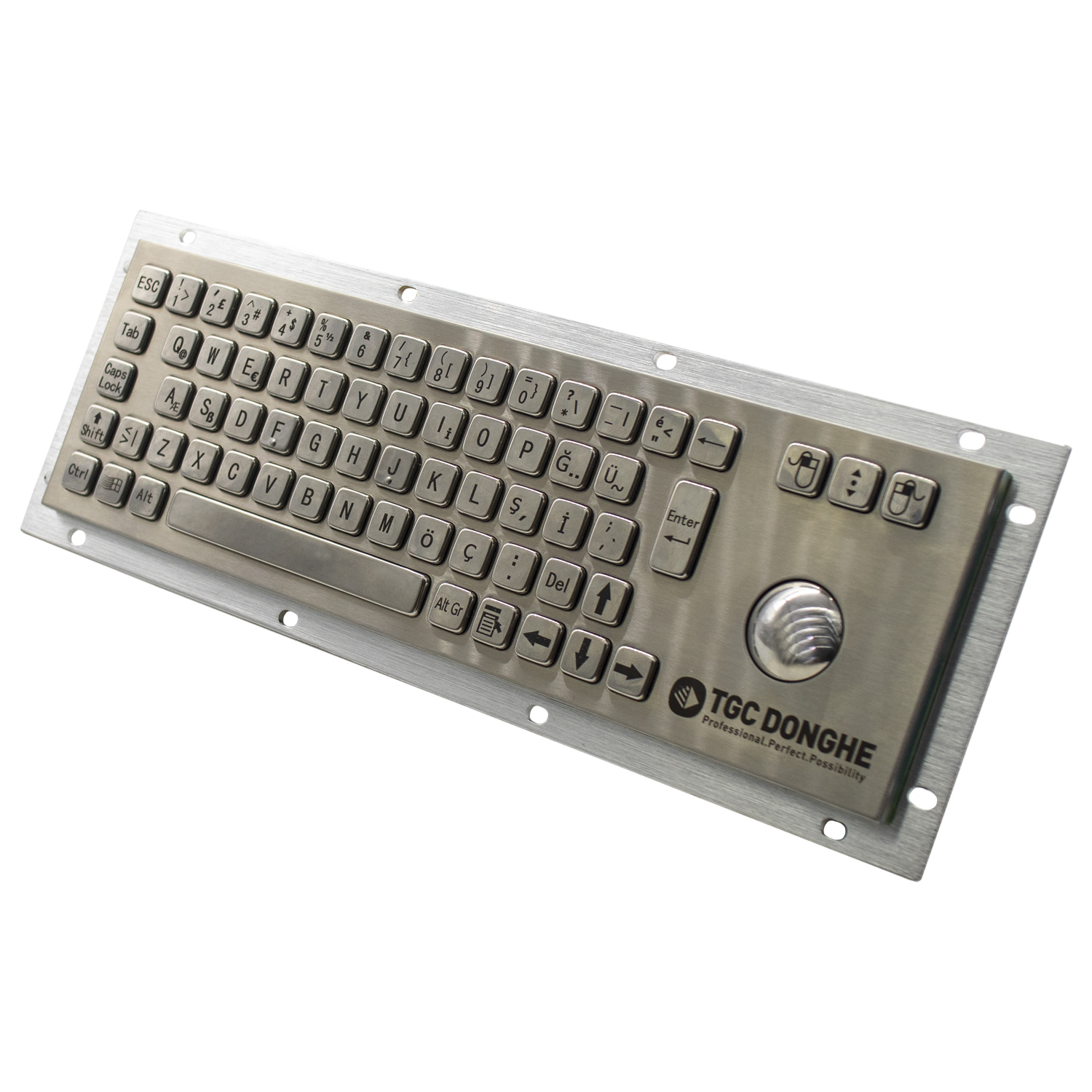 TGC-MKB835-B METAL TRACK BALL KLAVYE