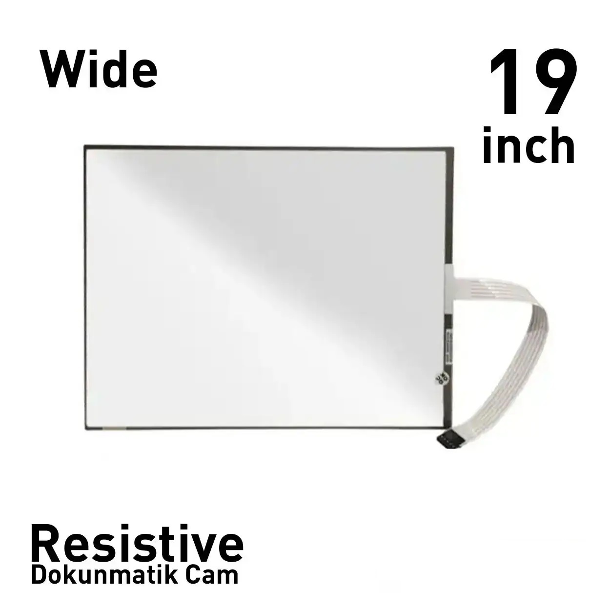 19" Wide  Dokunmatik USB Cam 5 Telli