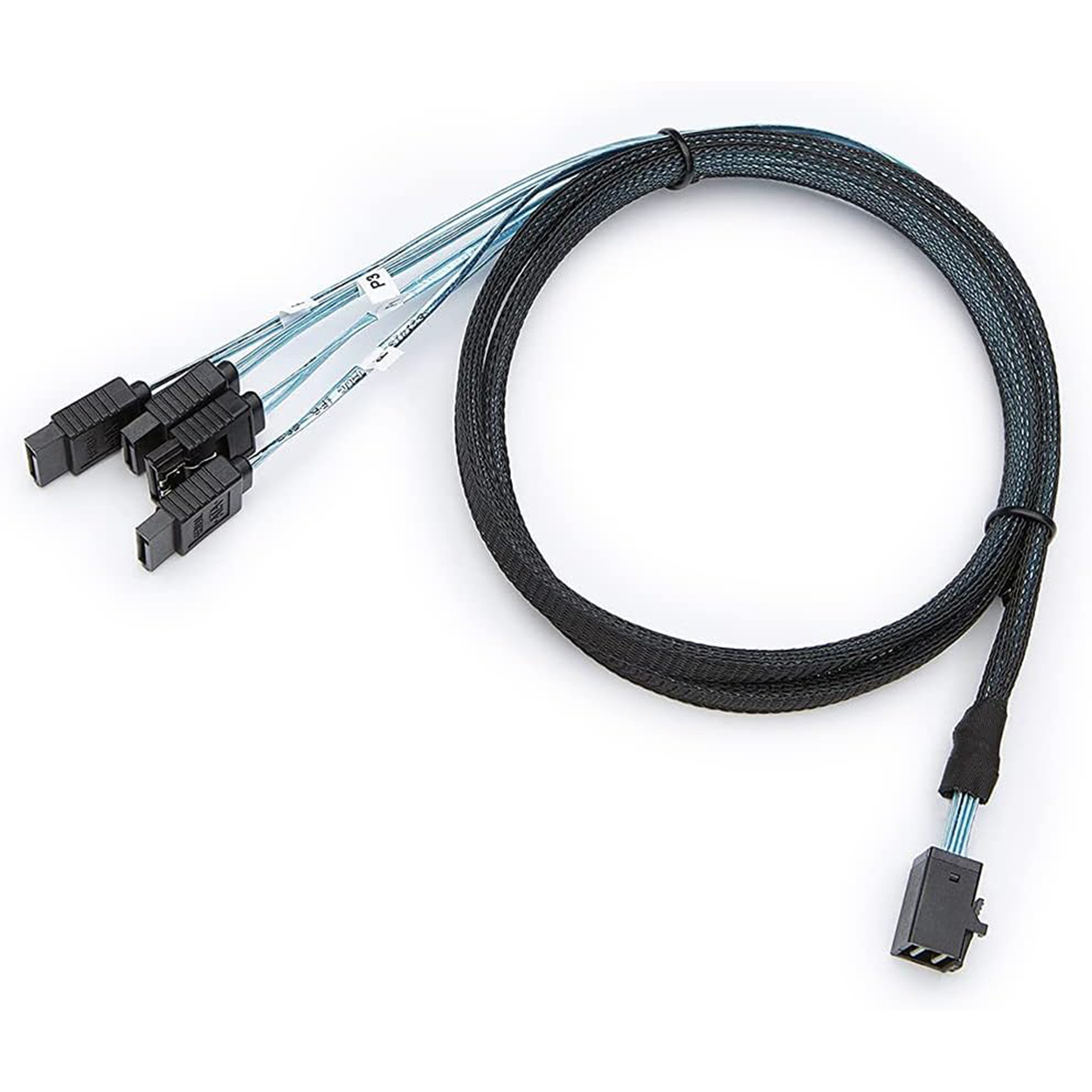 SFF8643 TO 4SATA Revert Cable, 70cm