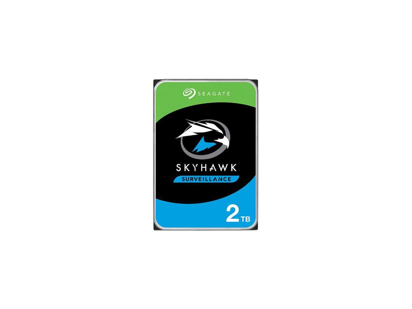 Seagate 2TB ST2000VX015 3.5" 256 MB Skyhawk Surveillance Harddisk (Resmi Distribitör Ürünü)