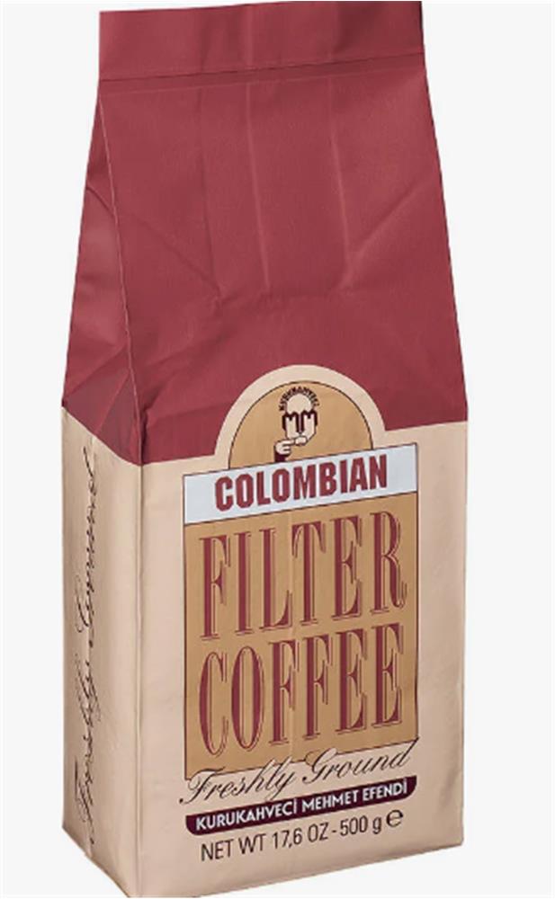 Mehmet Efendi Colombıan 500gr Filtre Kahve 