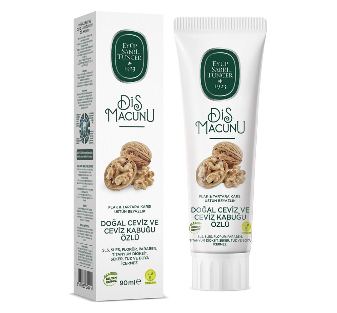 Eyüp Sabri Tuncer Doğal Ceviz Ve Ceviz Kabuğu Özlü Macunu 90ml 