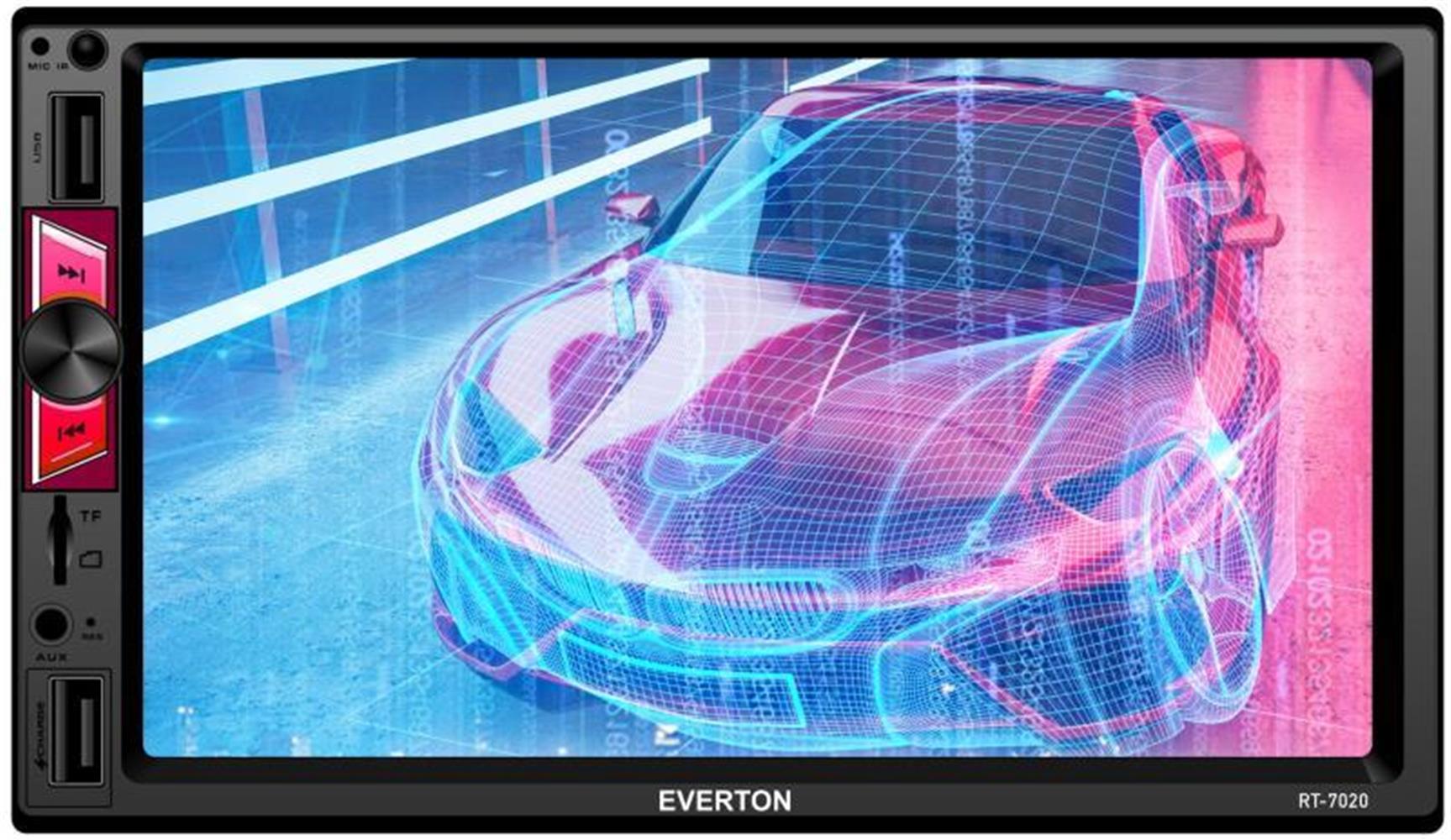 Everton Rt-7020 Mp5-Mp4-Mp3-DIVX-Usb-SD Cart Bluetooth İos 7"Hd Ekran 75WX4