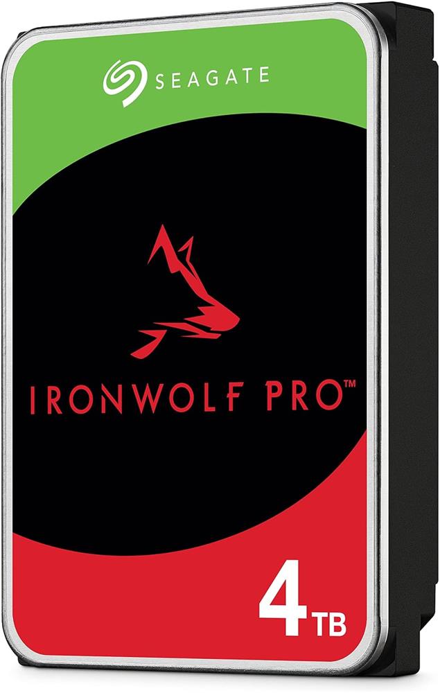 Seagate 4Tb ST4000NT001 Ironwolf Pro 4 Tb 7200RPM 256MB Sata3 550TB-Y Rv Nas Harddisk