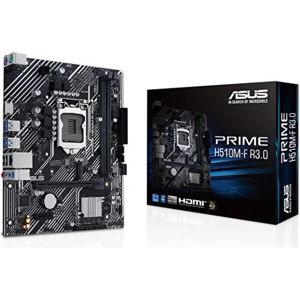 Asus Prıme H510M-F R3.0-CSM DDR4 Intel H470 Soket 1200p (10.Nesil) mATX Anakart
