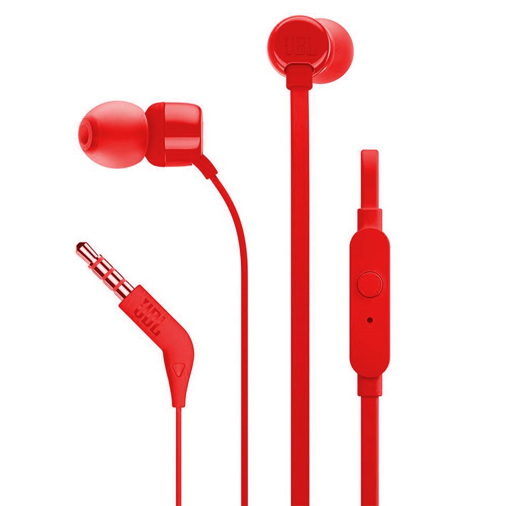 JBL Tune 160 Kulakİçi Mikrofonlu Kulaklık Kırmızı