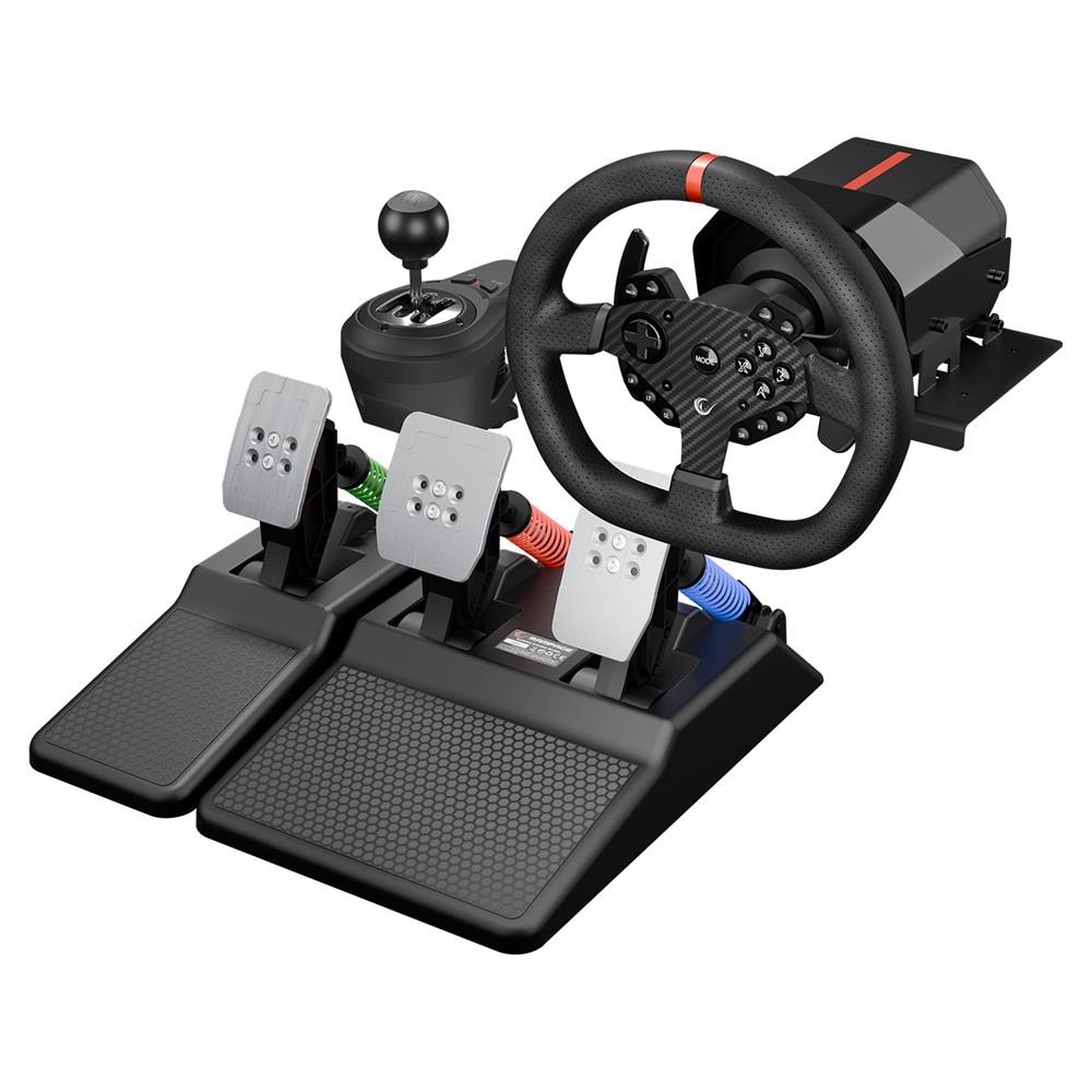 Rampage ROWDY V997 ONLY PC 3 Pedallı - El ve Sıralı Vitesli Gaming Oyuncu Direksiyonu