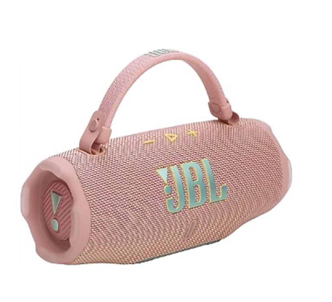 JBL Charge 6 IP6 Pembe Bluetooth Hoparlör 