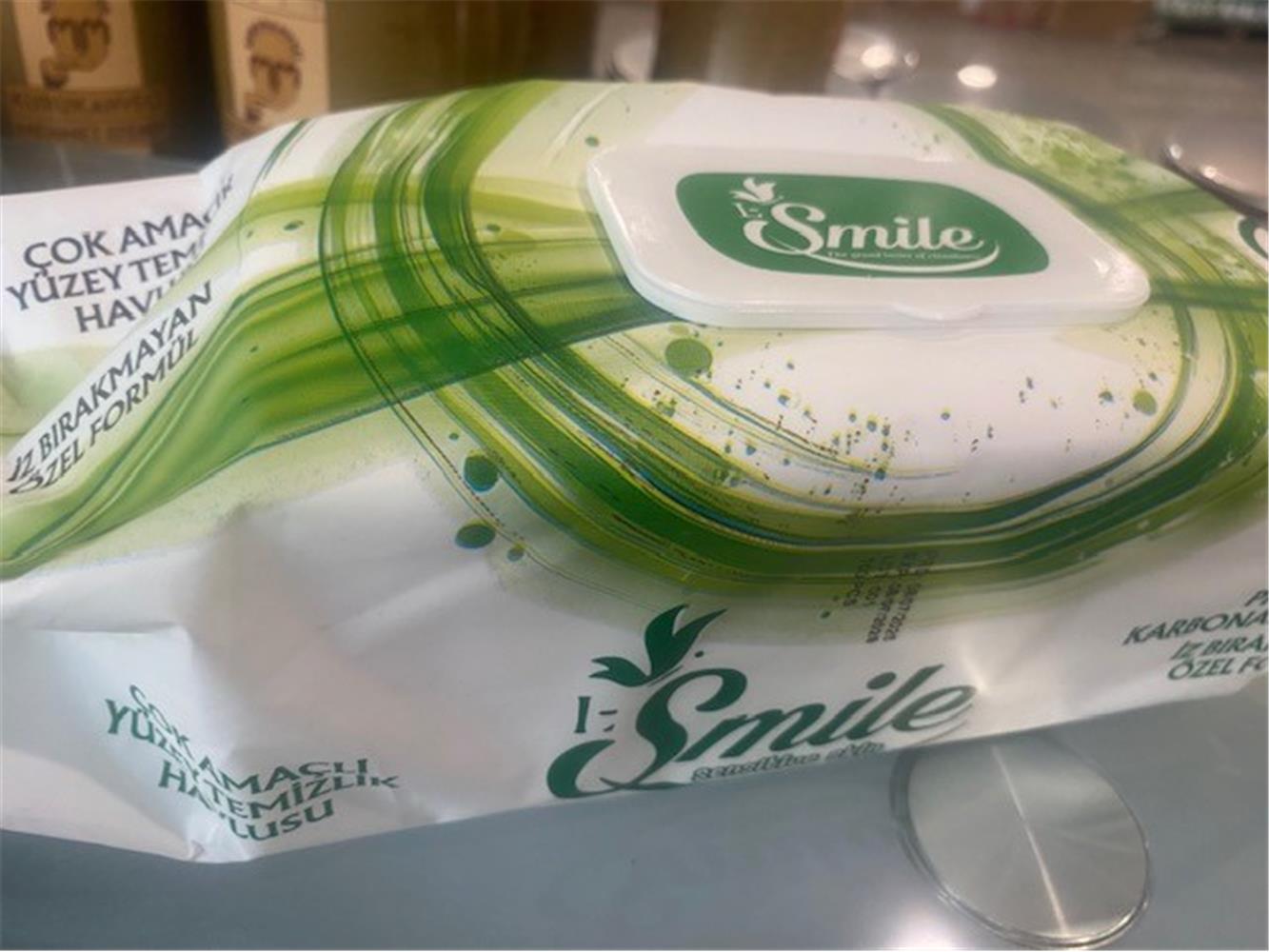 Smile 100lü Çok Amaçlı Yüzey Temizleme  (Mop İçinde Kulanılabilir) 48 Saat Etkili (Beyaz Sabun)