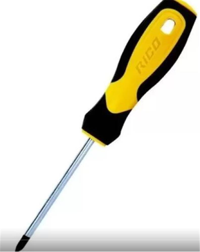 Rıco Tek Tornavida 3x75 Mm Yıldız Cr-v Rk-0011