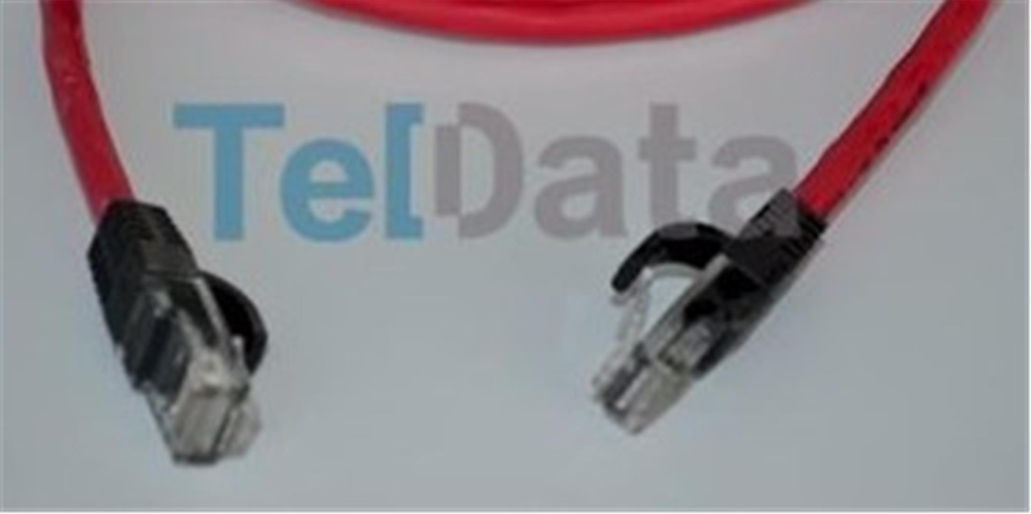 Teldata TLD-3000K Cat6 30MT Kırmızı Utp Patch Kablo