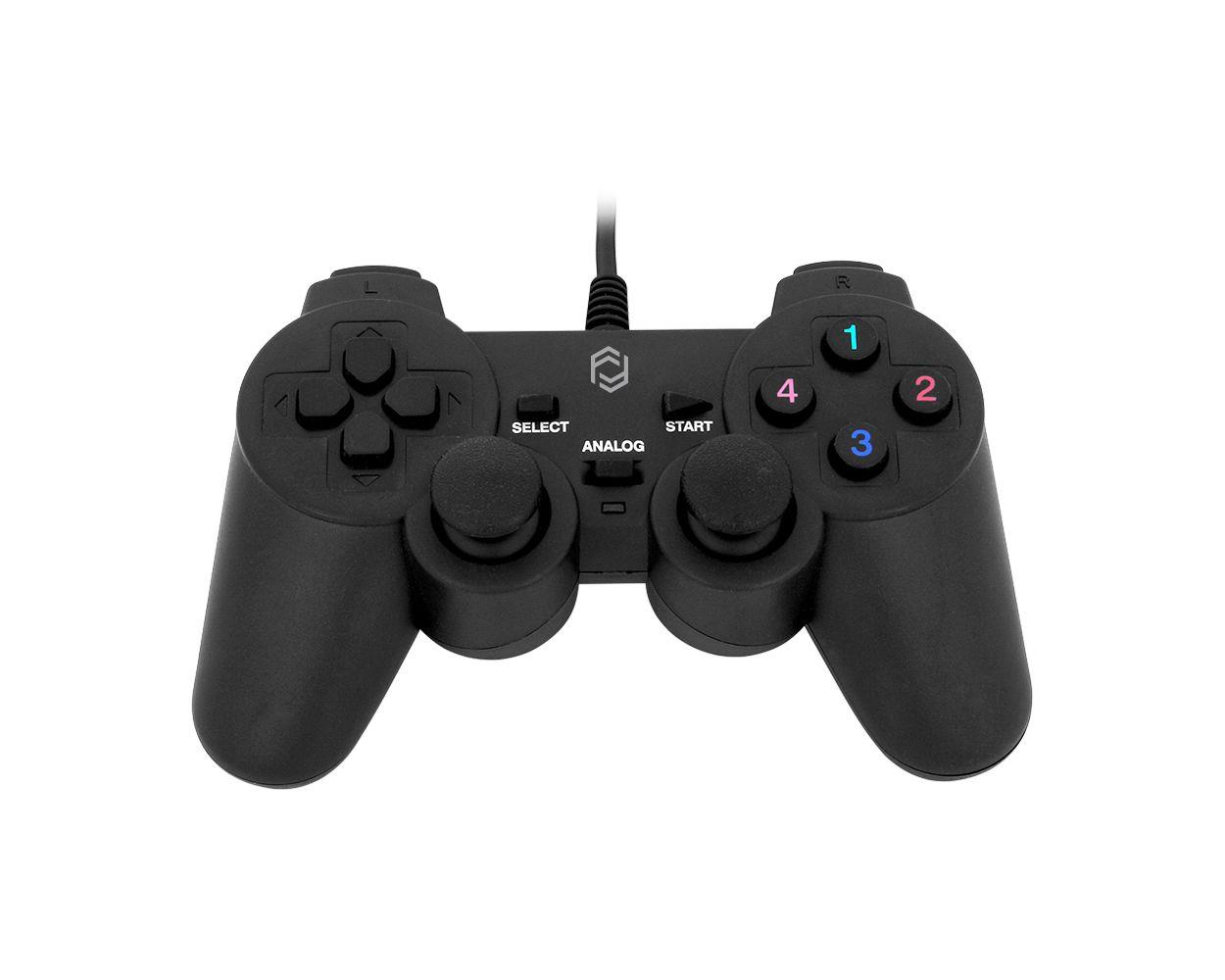 Frisby FGP-305U USB Oyun Kolu (PC) Titreşimli 12 Ateşleme tuşu 2 Analog kontrol çubuğu