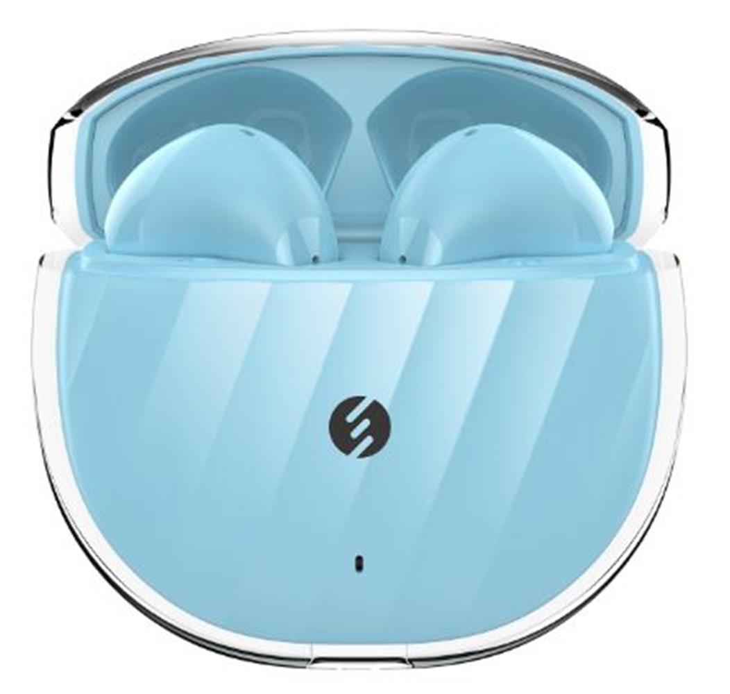 S-link Harmony X1 Mavi 4 Mikrofonlu ENC Bluetooth V5.4 TWS Gerçek Kablosuz Kulaklık 