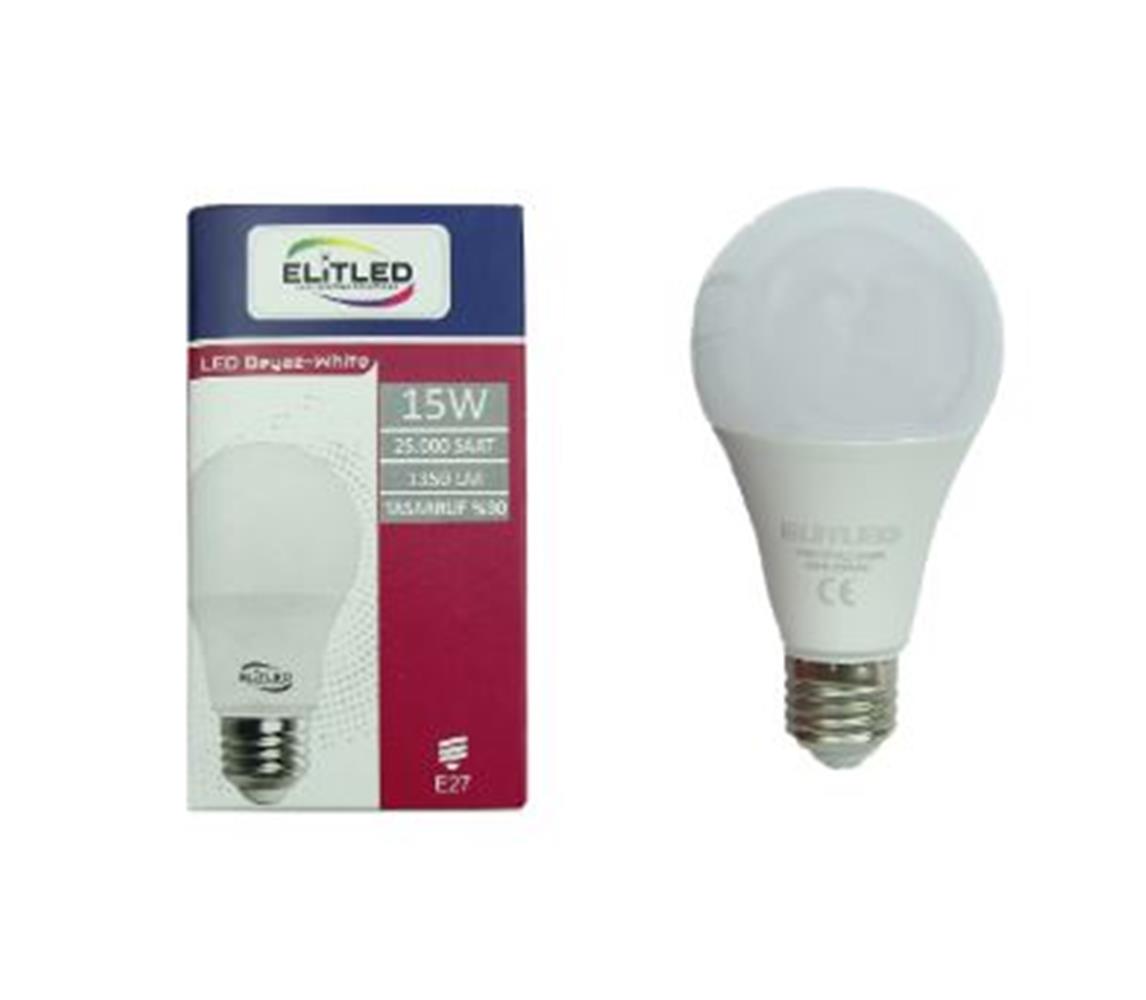 ELİTLED 15W SARI LED AMPUL 