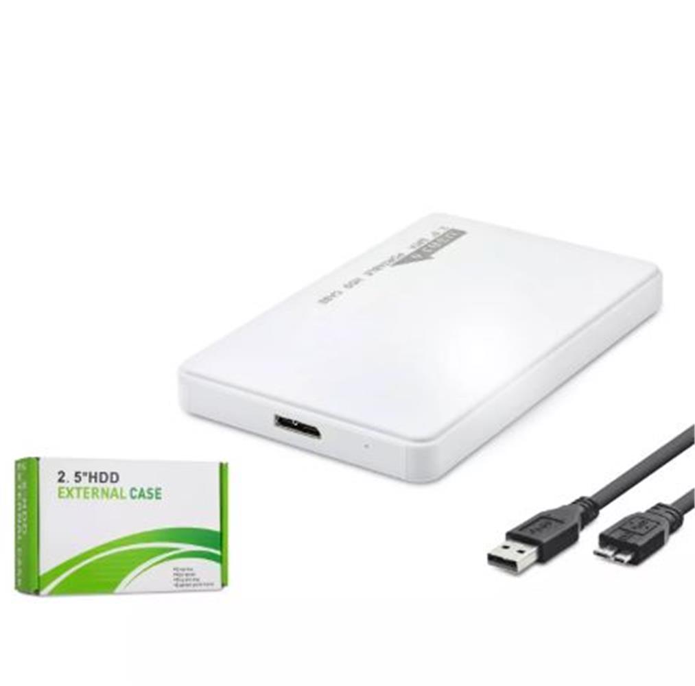 HADRON HDX1752S 2.5 SATA HDD-SSD Harici Disk Kutusu USB 3.0 Micro-B - Siyah