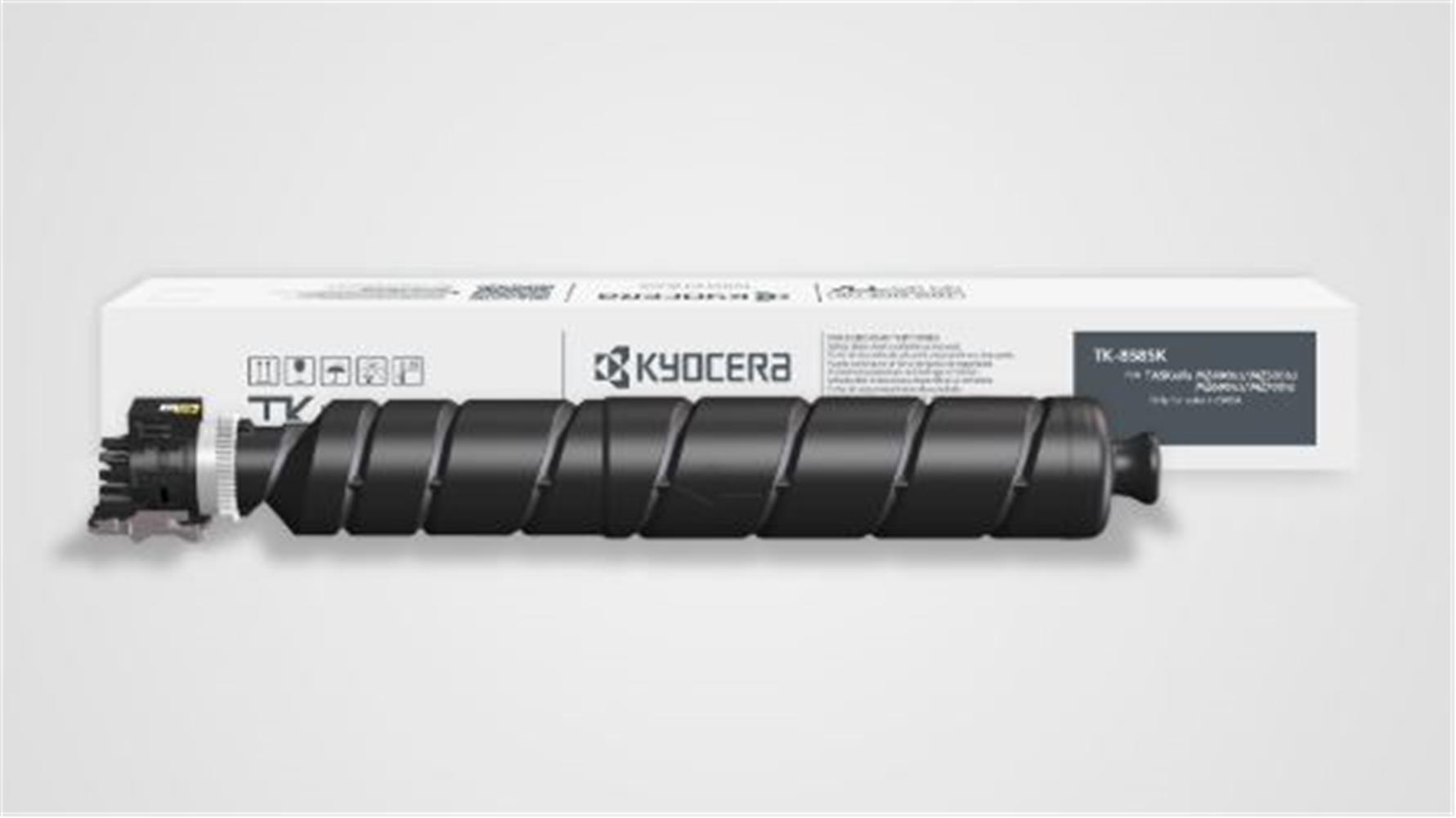 Kyocera TK-8585K Black Siyah Orjinal Fotokopi Toneri TASKalfa MZ4001ci - MZ5001ci 30.000 Sayfa