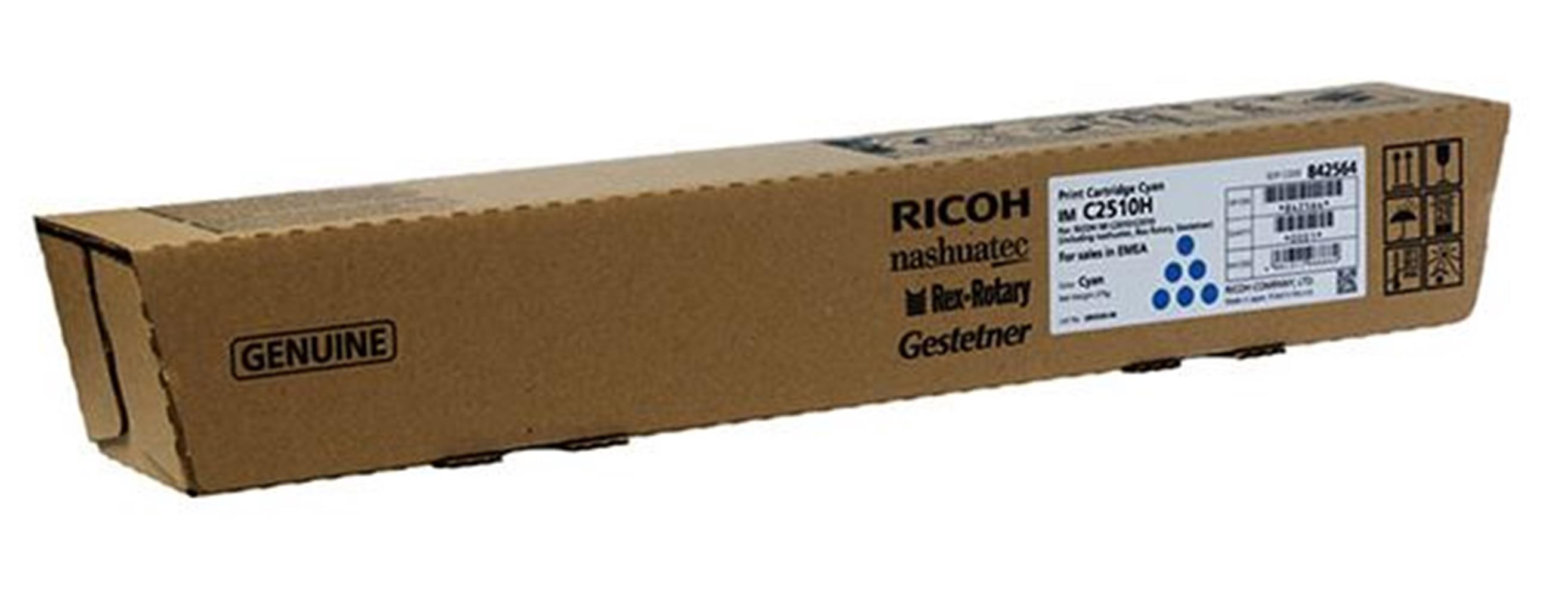 Ricoh IM C2510H Cyan Mavi Orjinal Fotokopi Toneri IM C2010-2510 18.000 Sayfa 