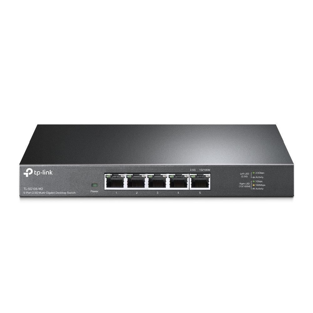 Tp-Link TL-SG105-M2 5 Port 2.5G Multi Gigabit Masaüstü Switch