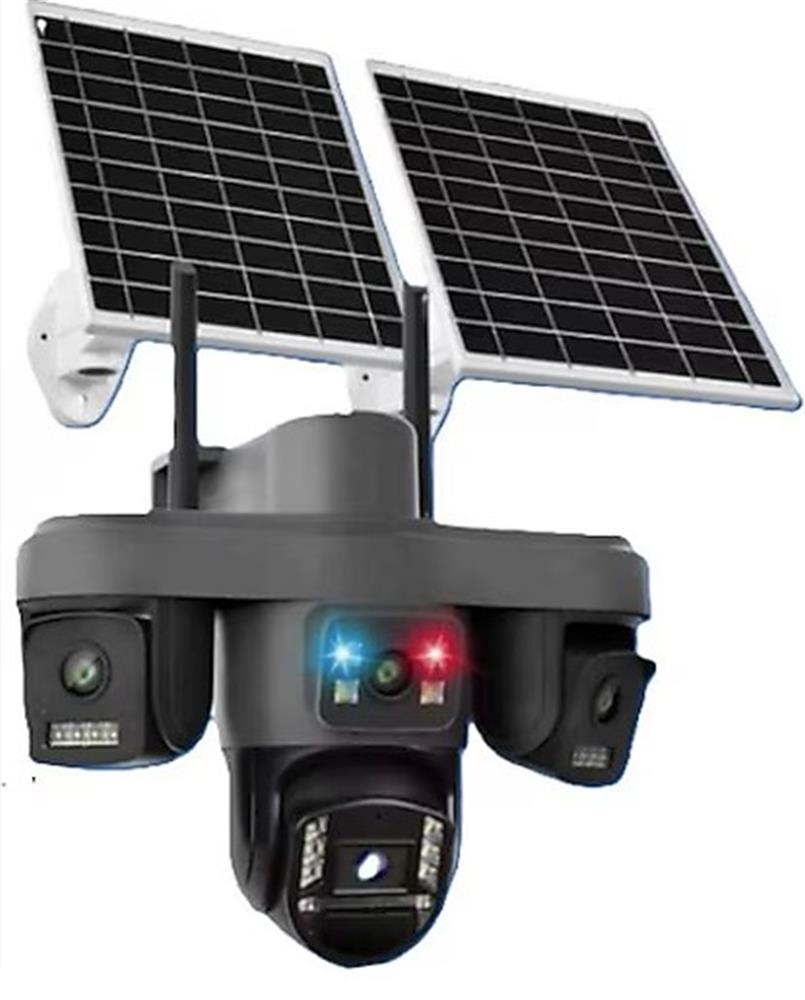 OKam O-KAM OK-S-335 Premium AOV 4G 4 Lens Solar Ptz Kamera 