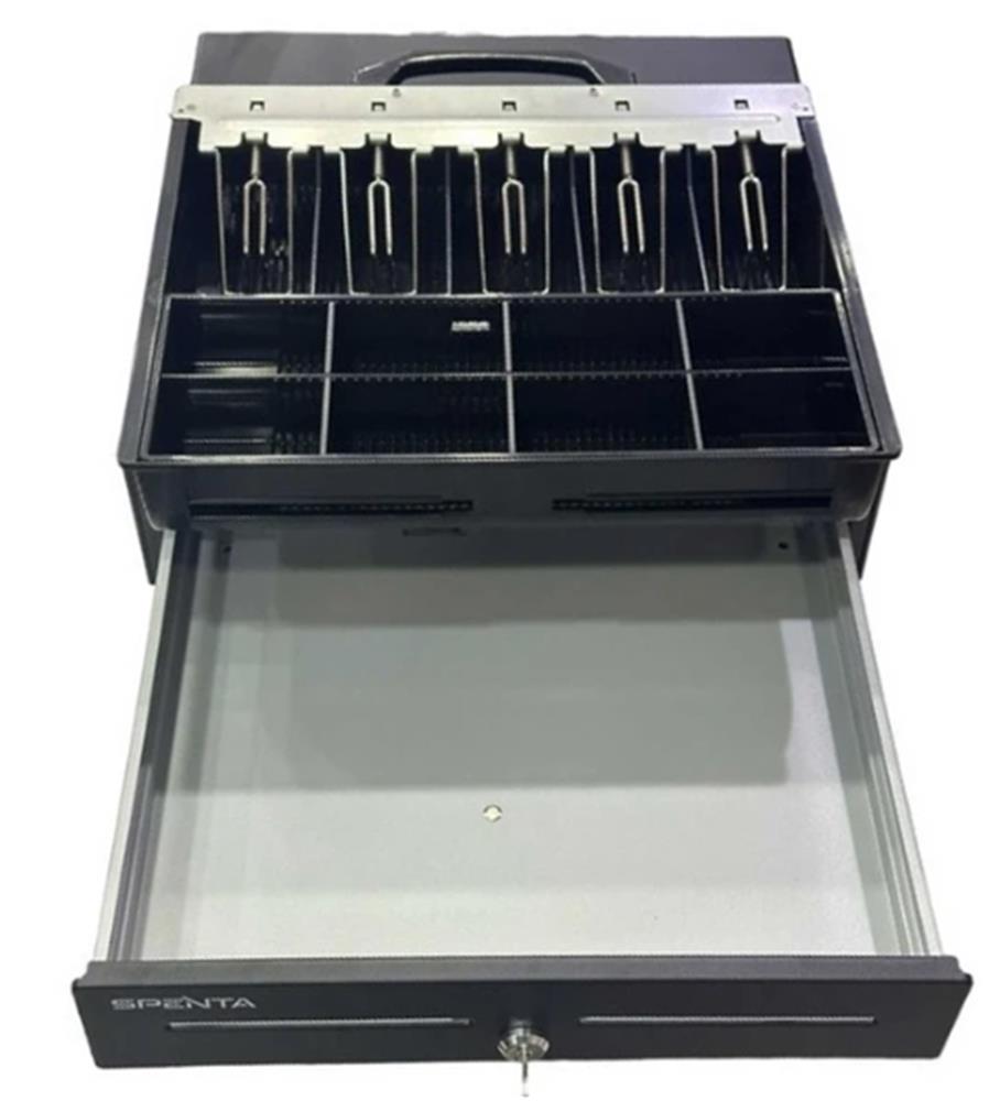 Spenta SP-PCD 405B Plastic (RJ11-5B8C) Para Çekmecesi 5 Gözlü 