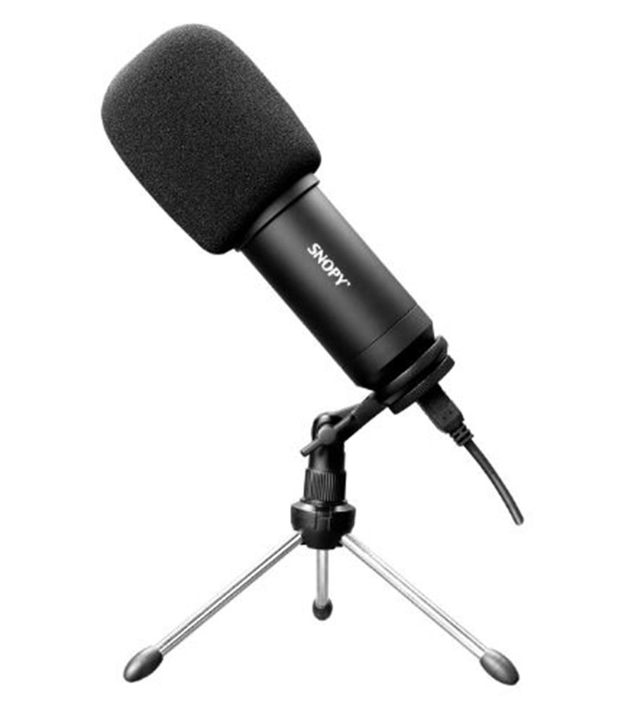 Snopy SN-04P Siyah Çok Amaçlı Profesyonel Masaüstü Mikrofon Kiti