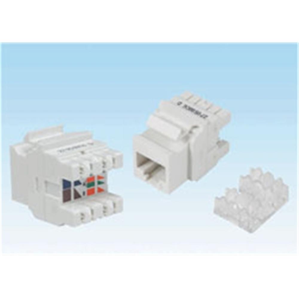 HCS J6A-00826 CAT6A FTP KEYSTONE JACK TOOLESS 180 DERECE