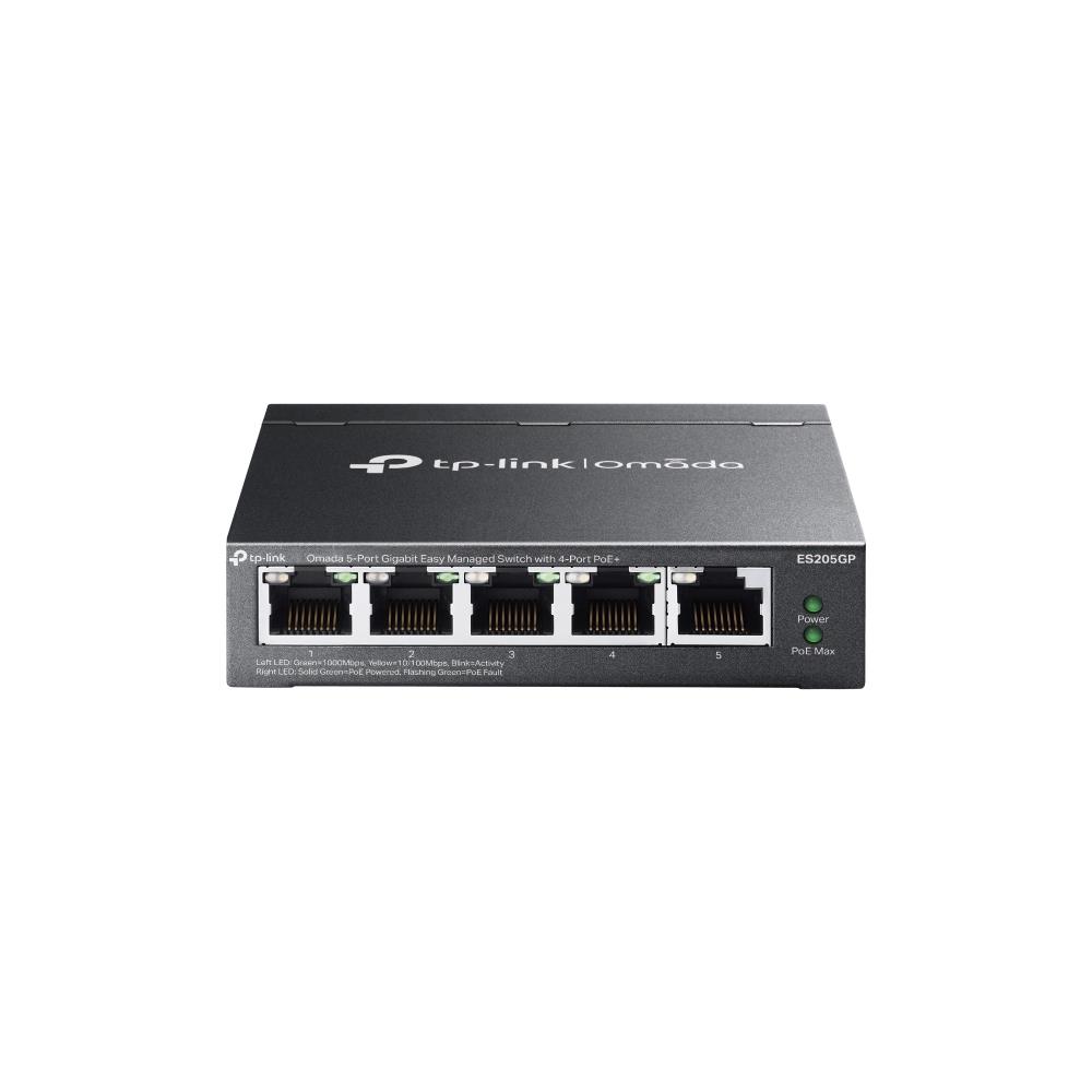 Omada Tp-Link ES205G 5 Port 10-100-1000 Gigabit Kolay Yönetilebilir Switch