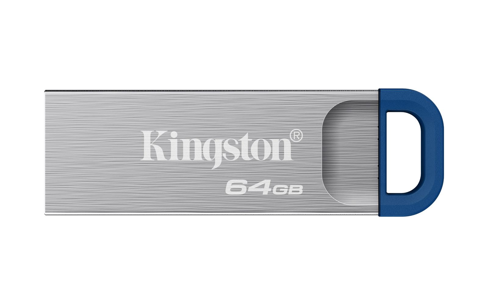 Kingston DTKNG2-64GB 64GB DataTraveler Kyson 220MB-s Metal USB 3.2 Gen 1 Flash Bellek