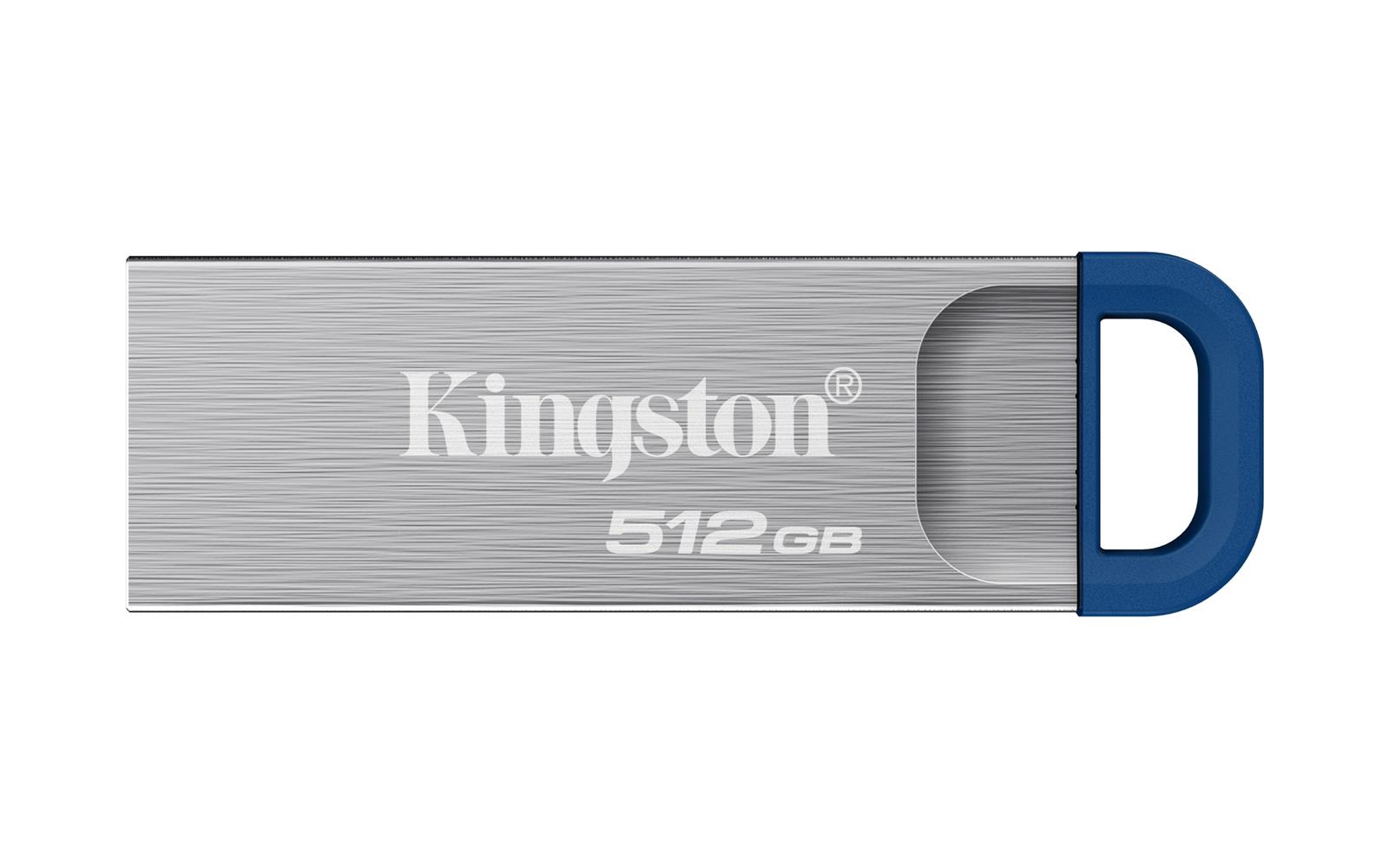 Kingston DTKNG2-512GB 512GB DataTraveler Kyson 220MB-s Metal USB 3.2 Gen 1 Flash Bellek