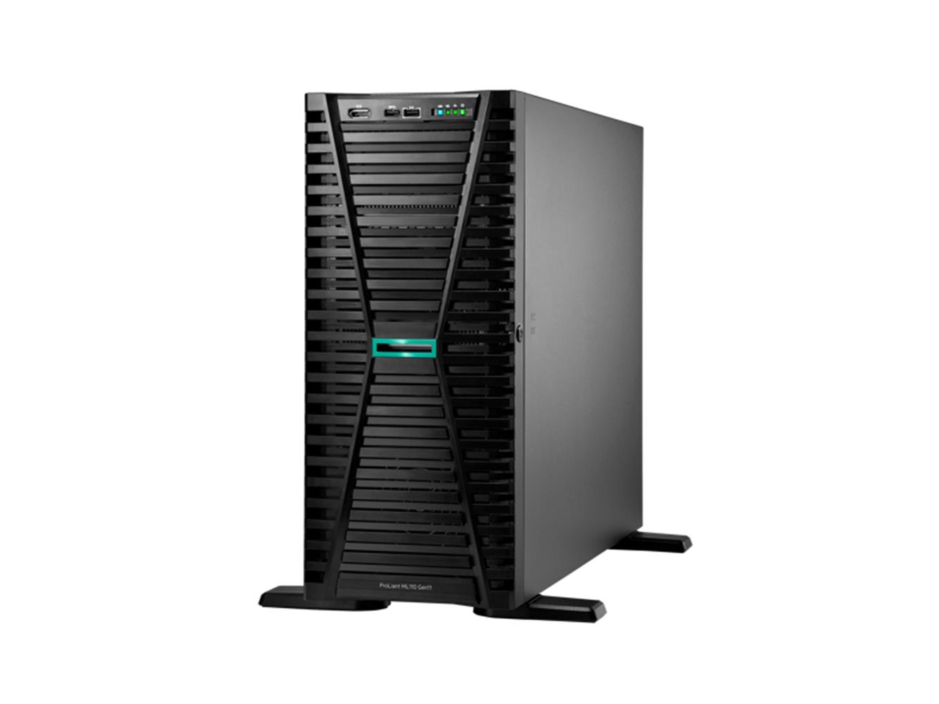 HPE ProLiant ML110 Gen11 P81774-425 3508U 2.1GHz 8c 1P 1x32GB-R 8SFF 2x480GB SSD 2x1000W PS


