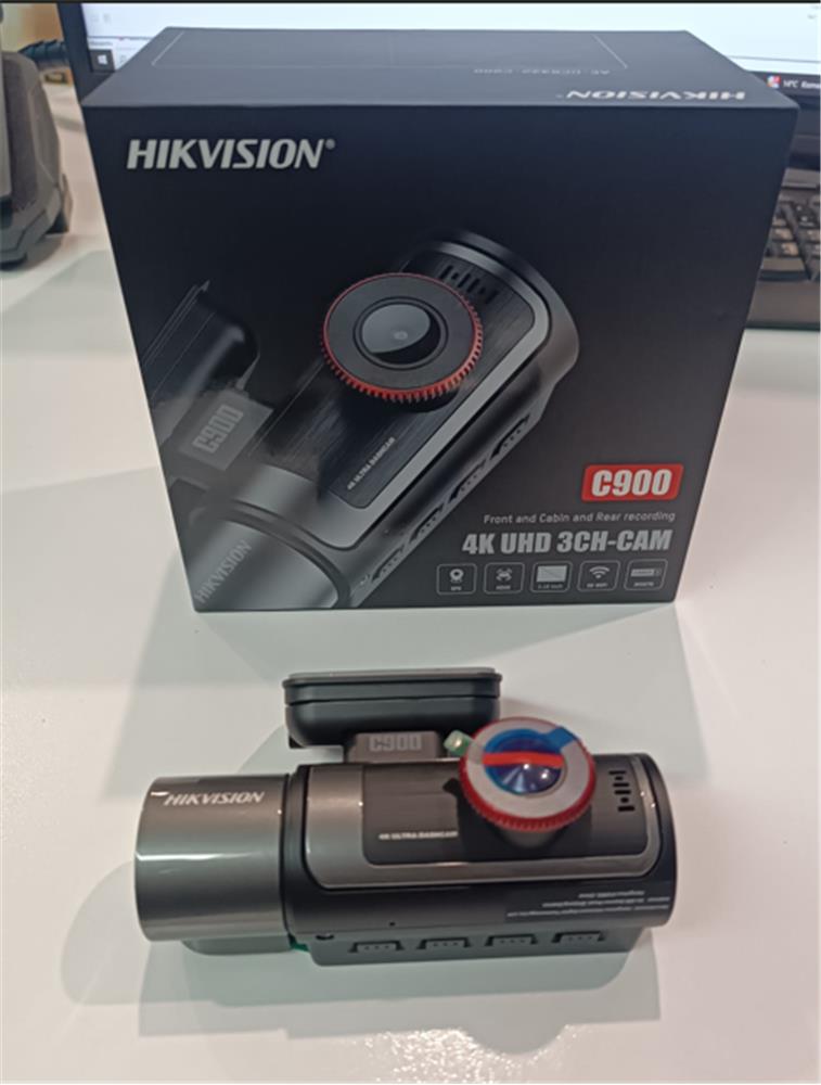 Hikvision AE-DC8332-C900 HD Üç Kameralı 4K Araç İçi Kamera, G-Sensor ve Wi-Fi  