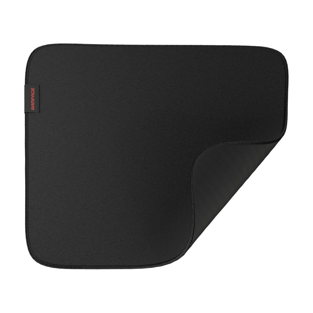 Rampage Pulsar Pro M 350x290x4mm Dikişli Neutral Kumaş Siyah Gaming Mouse Pad