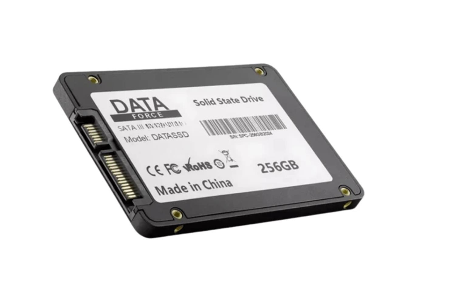 Data Force Hdd Ssd 256Gb 510-460Mbs 2.5 Sata3  SSD Harddisk
