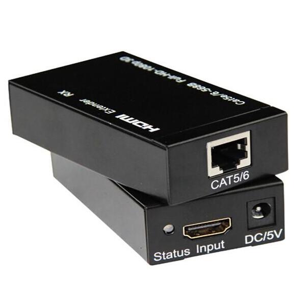 DARK E601 60 METRE CAT5e/6 NETWORK UZERINDEN HDMI UZATICI