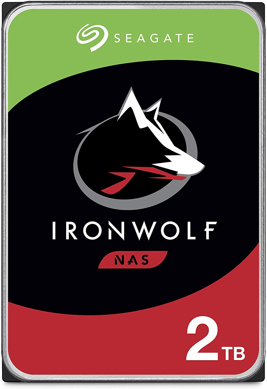 SEAGATE IRONWOLF 2 TB 64MB SATA3 180TB/Y NAS (ST2000VN004)