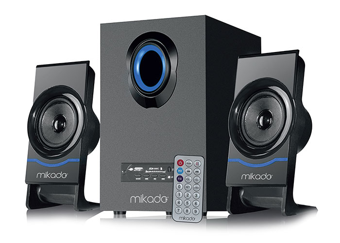 MIKADO MD-1700BT USB/SD/FM 2+1 MULTIMEDIA BLUETOOTH HOPARLOR SIYAH