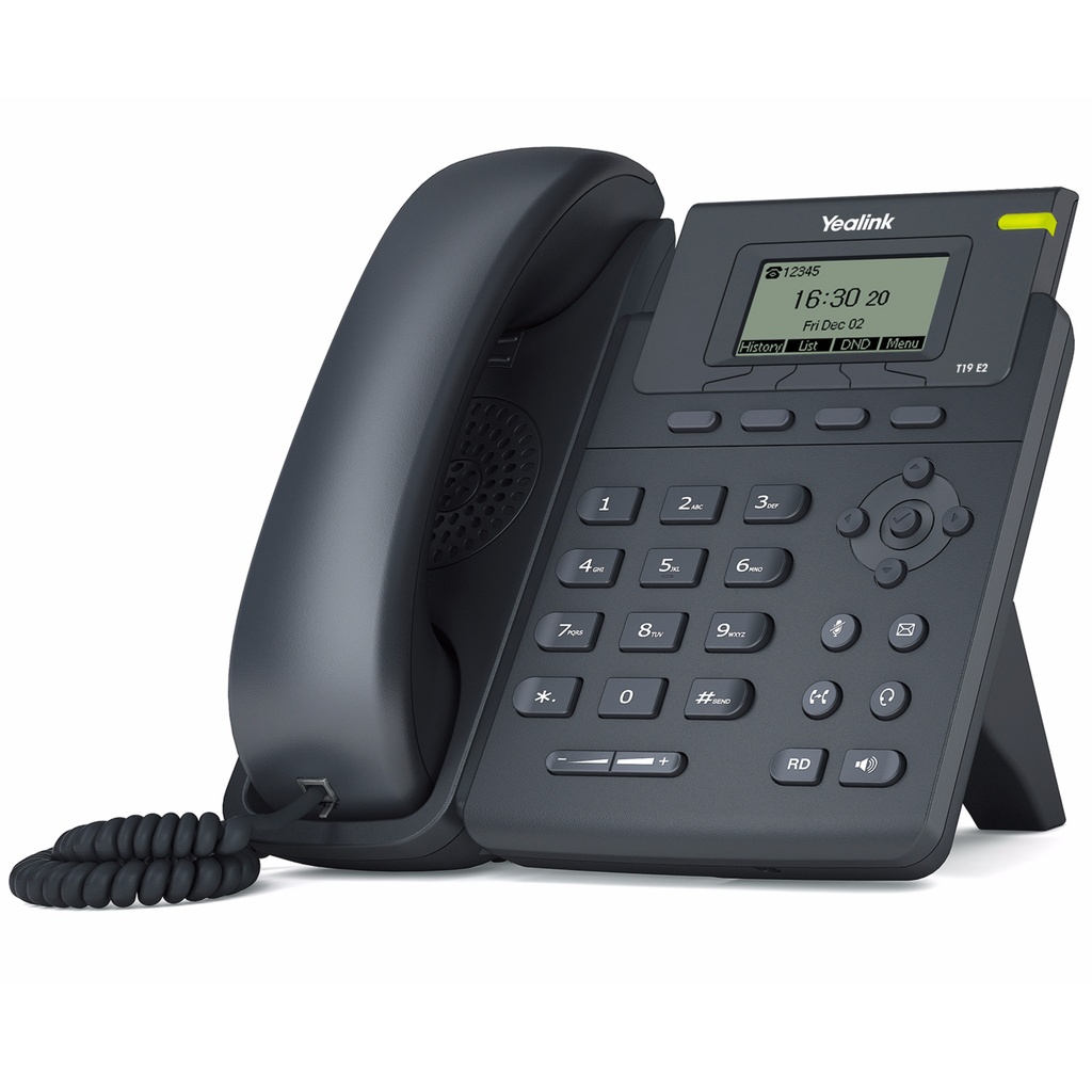 YEALINK T19P E2 IP TELEFON POE DESTEKLI (YN-T19PE2)