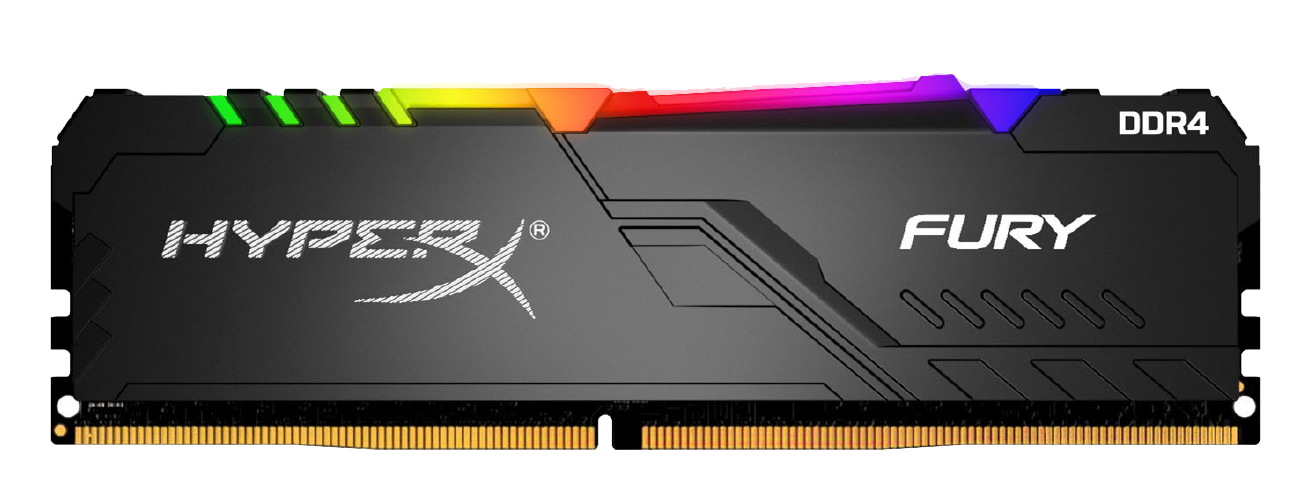 8 GB DDR4 3000MHz KINGSTON HYPERX FURY RGB CL15 (HX430C15FB3A/8)